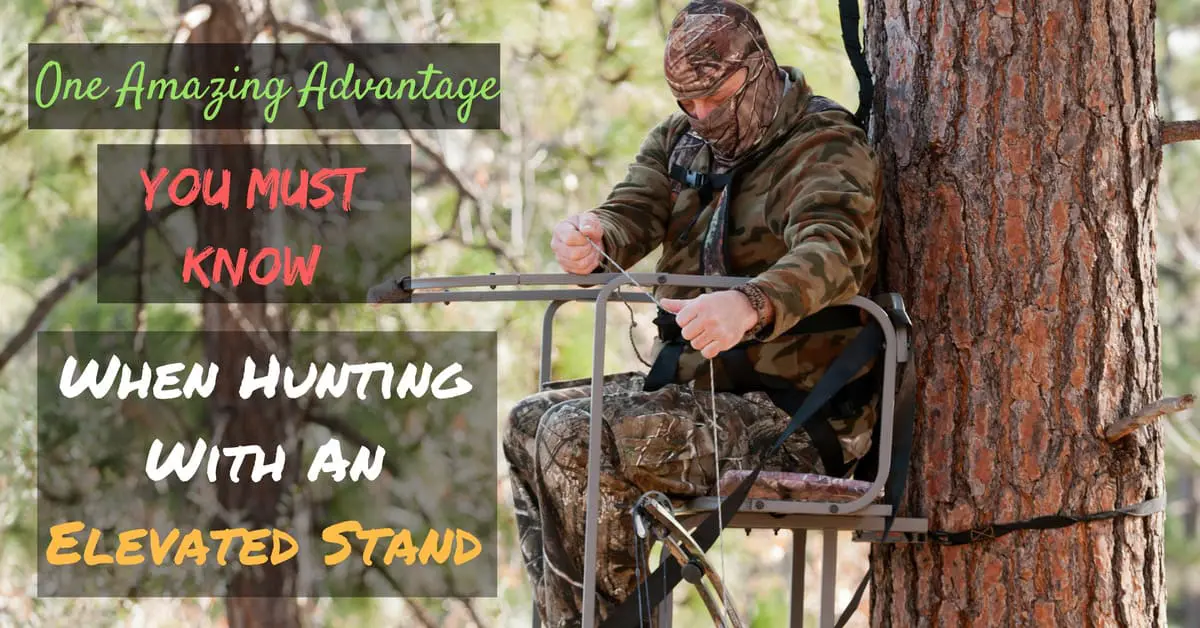 What Is One Advantage Of Hunting From An Elevated Stand